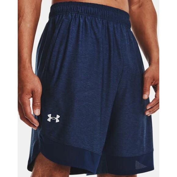 NWT Under Armour Men's UA Training Stretch Shorts in Blue sz Medium - Picture 1 of 6